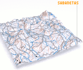 3d view of Sabanetas