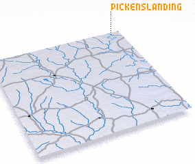 3d view of Pickens Landing