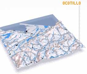 3d view of Ocotillo