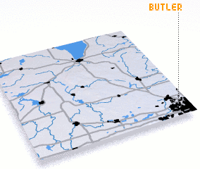 3d view of Butler