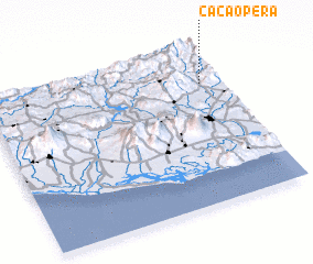 3d view of Cacaopera