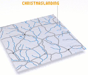 3d view of Christmas Landing