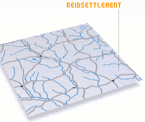 3d view of Reid Settlement