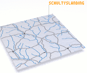 3d view of Schultys Landing