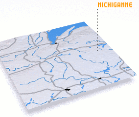 3d view of Michigamme