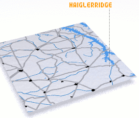 3d view of Haigler Ridge