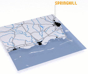 3d view of Spring Hill