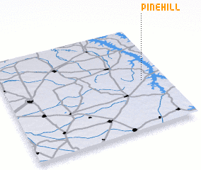 3d view of Pine Hill