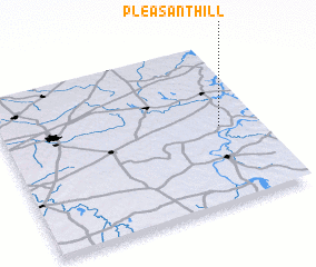 3d view of Pleasant Hill