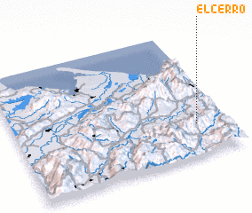 3d view of El Cerro