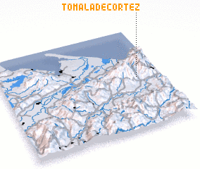 3d view of Tomala de Cortez