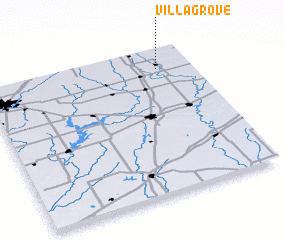 3d view of Villa Grove