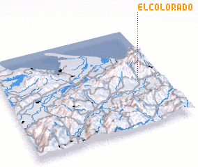 3d view of El Colorado