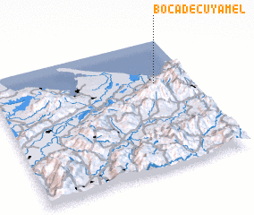 3d view of Boca de Cuyamel