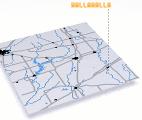 3d view of Walla Walla