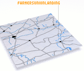 3d view of Farmers Union Landing