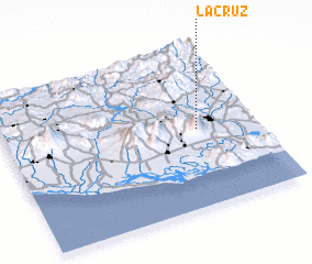 3d view of La Cruz