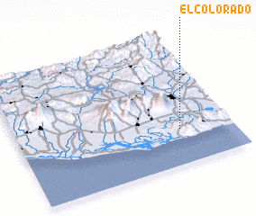 3d view of El Colorado