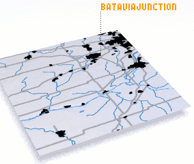 3d view of Batavia Junction