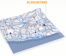 3d view of El Encantado