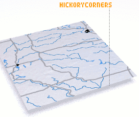 3d view of Hickory Corners