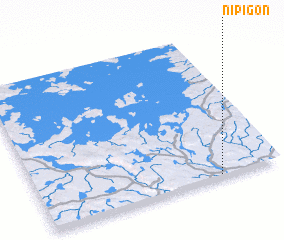 3d view of Nipigon