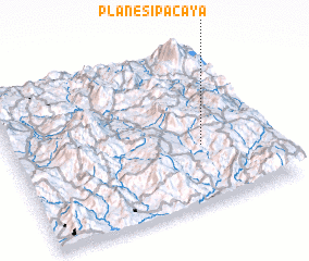 3d view of Planes Ipacaya