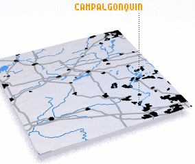 3d view of Camp Algonquin