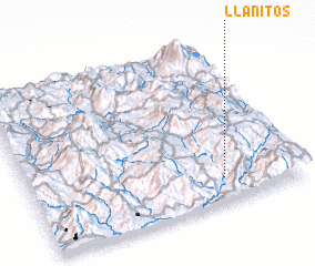 3d view of Llanitos