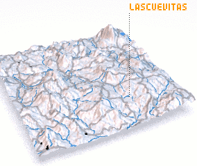 3d view of Las Cuevitas