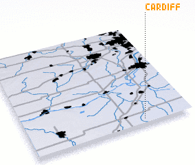 3d view of Cardiff
