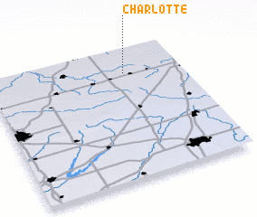 3d view of Charlotte