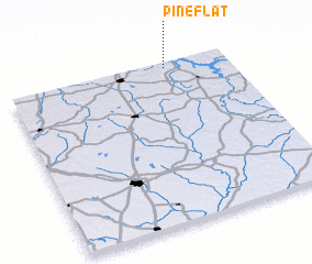 3d view of Pine Flat