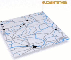 3d view of Elizabethtown