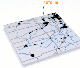 3d view of Batavia