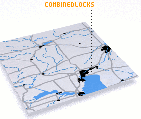 3d view of Combined Locks