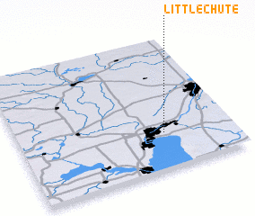 3d view of Little Chute