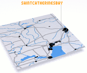 3d view of Saint Catherines Bay