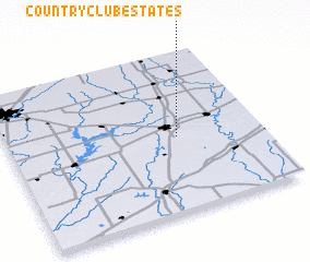 3d view of Country Club Estates