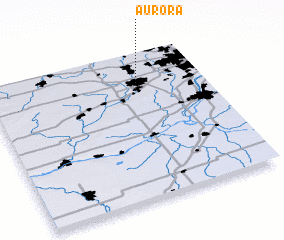 3d view of Aurora