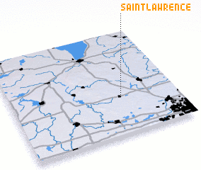 3d view of Saint Lawrence