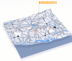 3d view of Bañaderos