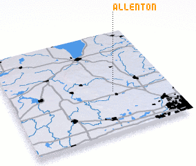 3d view of Allenton