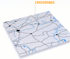 3d view of Cross Roads