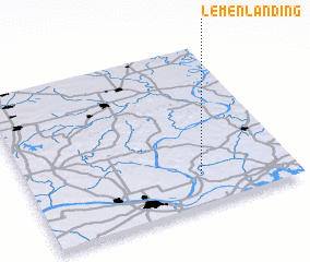 3d view of Lemen Landing