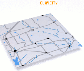 3d view of Clay City