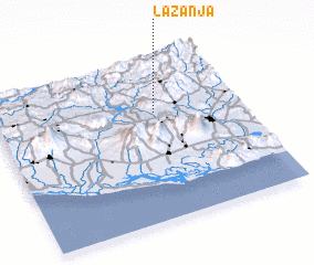 3d view of La Zanja