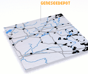 3d view of Genesee Depot