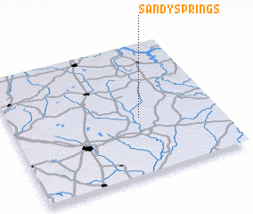 3d view of Sandy Springs