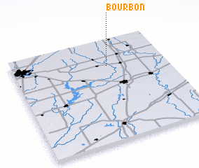 3d view of Bourbon